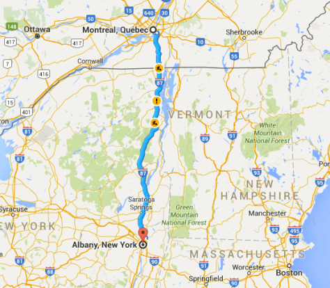 Montreal - Albany