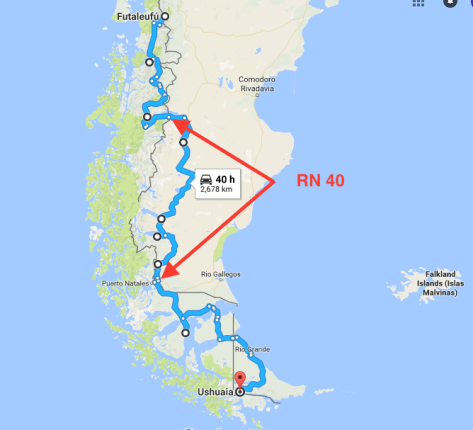 Futaleufu - Ushuaia