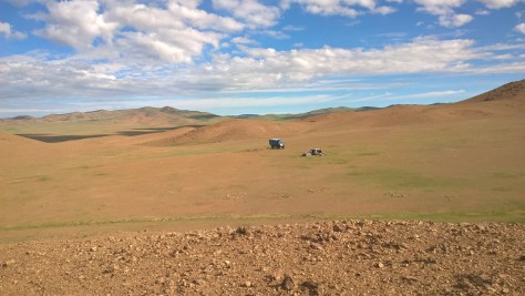 Nachtlager hinter Avanjeer